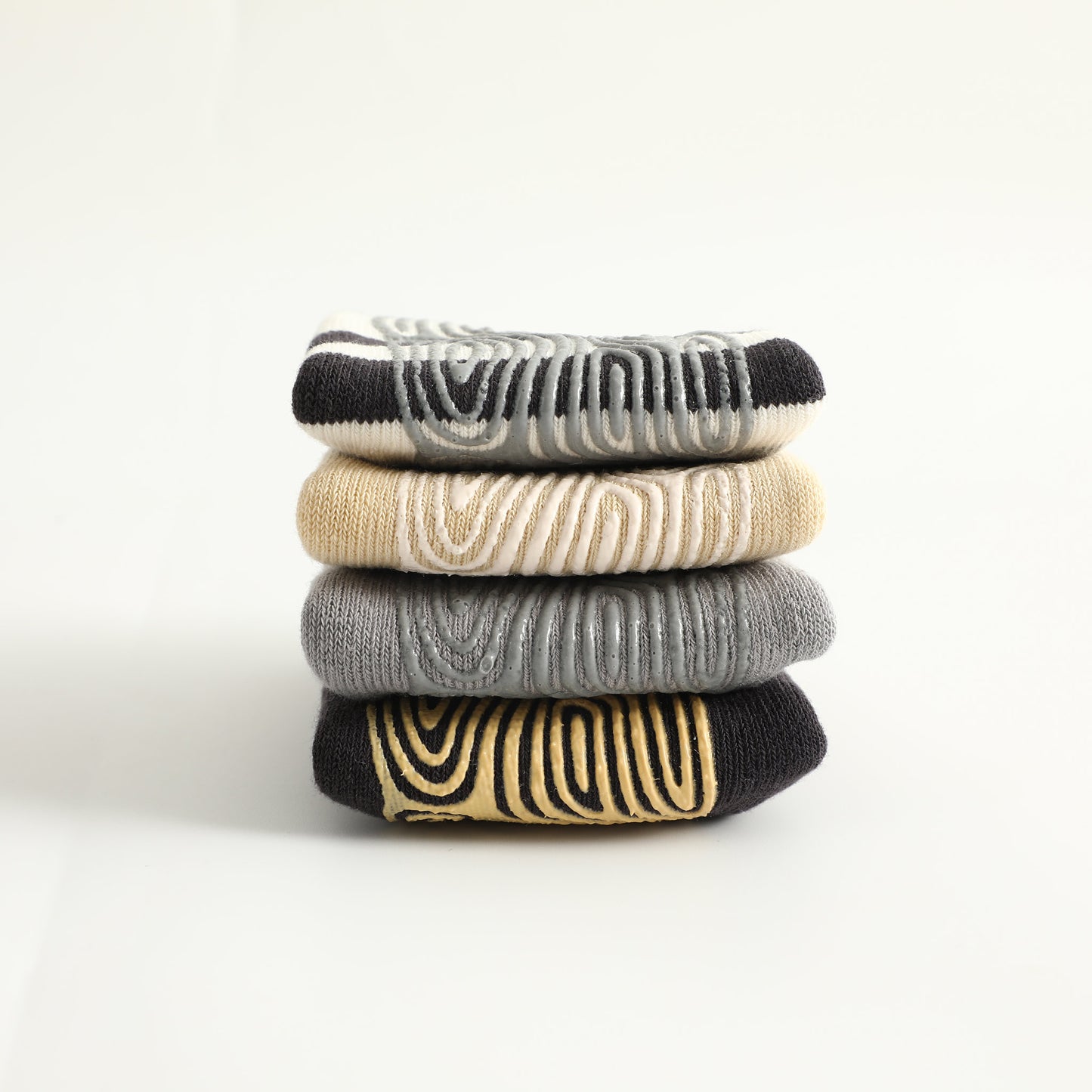 Neu - Into The Wild III - Extra warm - 4 Paar rutschfeste Socken für Babys und Kleinkinder