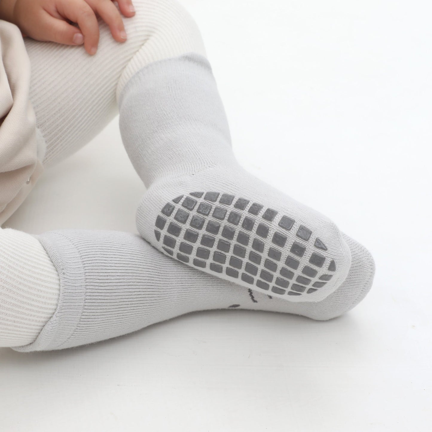 Into The Wild II - Extra Warm- 4 Pairs of Stay-On Baby & Toddler Non-Slip Socks