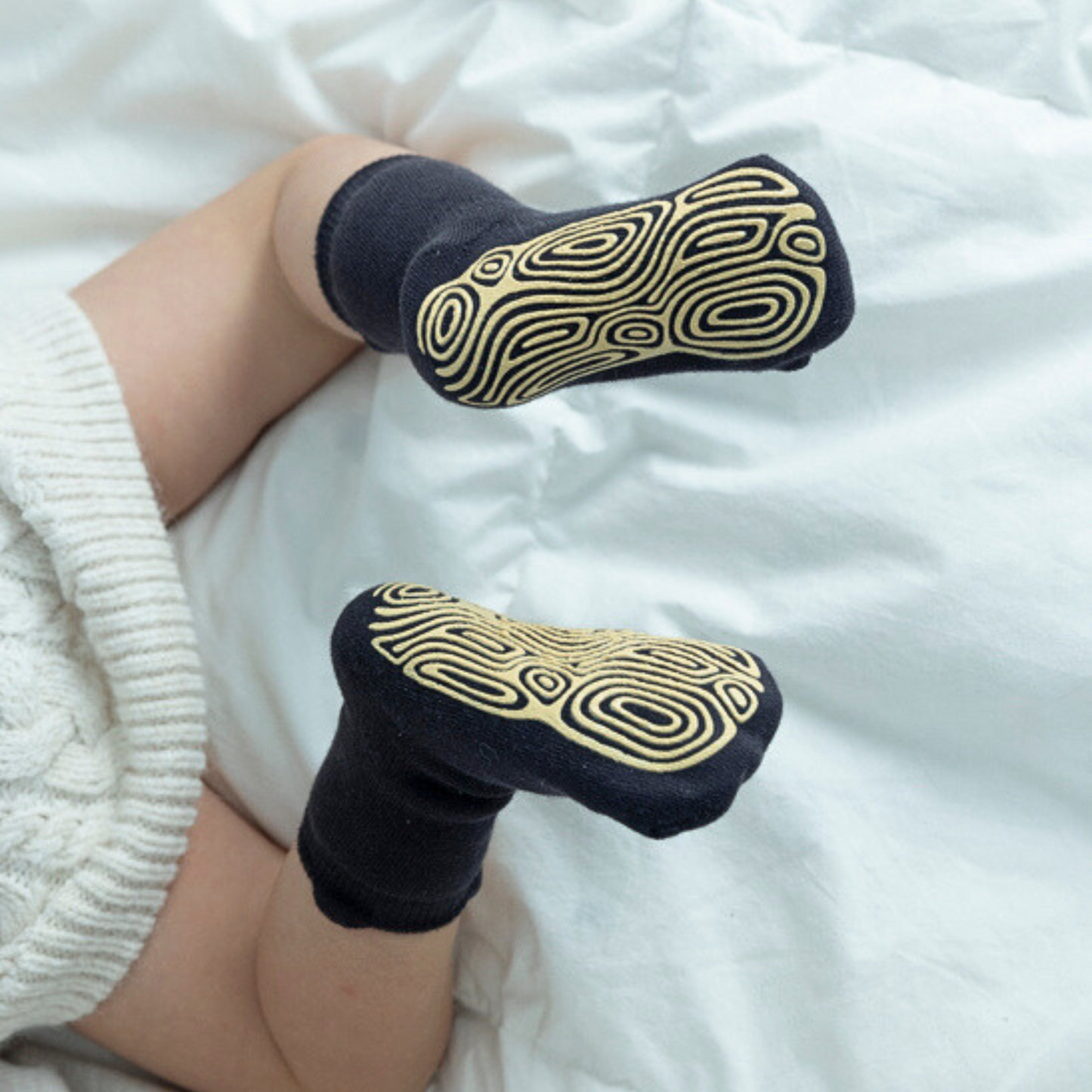Neu - Into The Wild III - Extra warm - 4 Paar rutschfeste Socken für Babys und Kleinkinder
