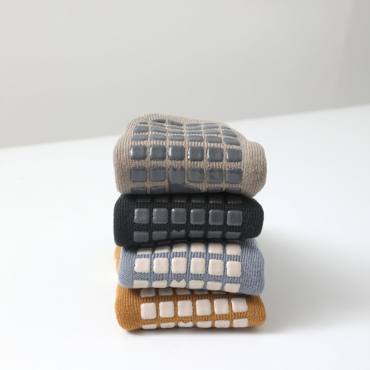 Babysoy ankle socks with grips for a secure fit