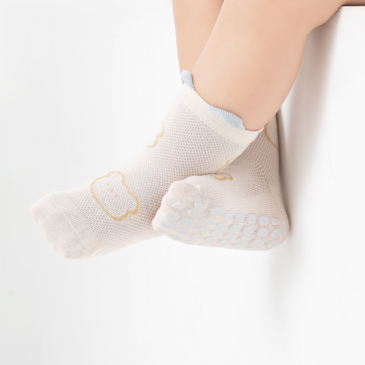 Into the Wild Short - 4 Paar rutschfeste Socken für Babys und Kleinkinder