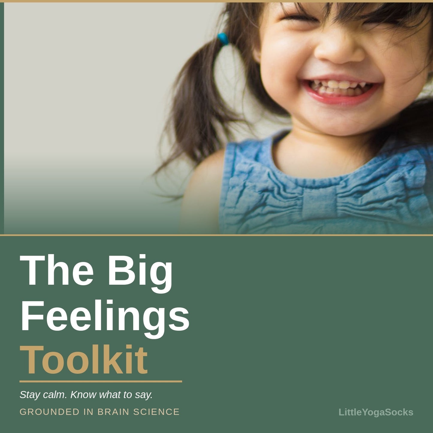 The Big Feelings Toolkit — Brain-Based Scripts & Step-by-Step Calm for Toddler Meltdowns (20-Page Instant Download)