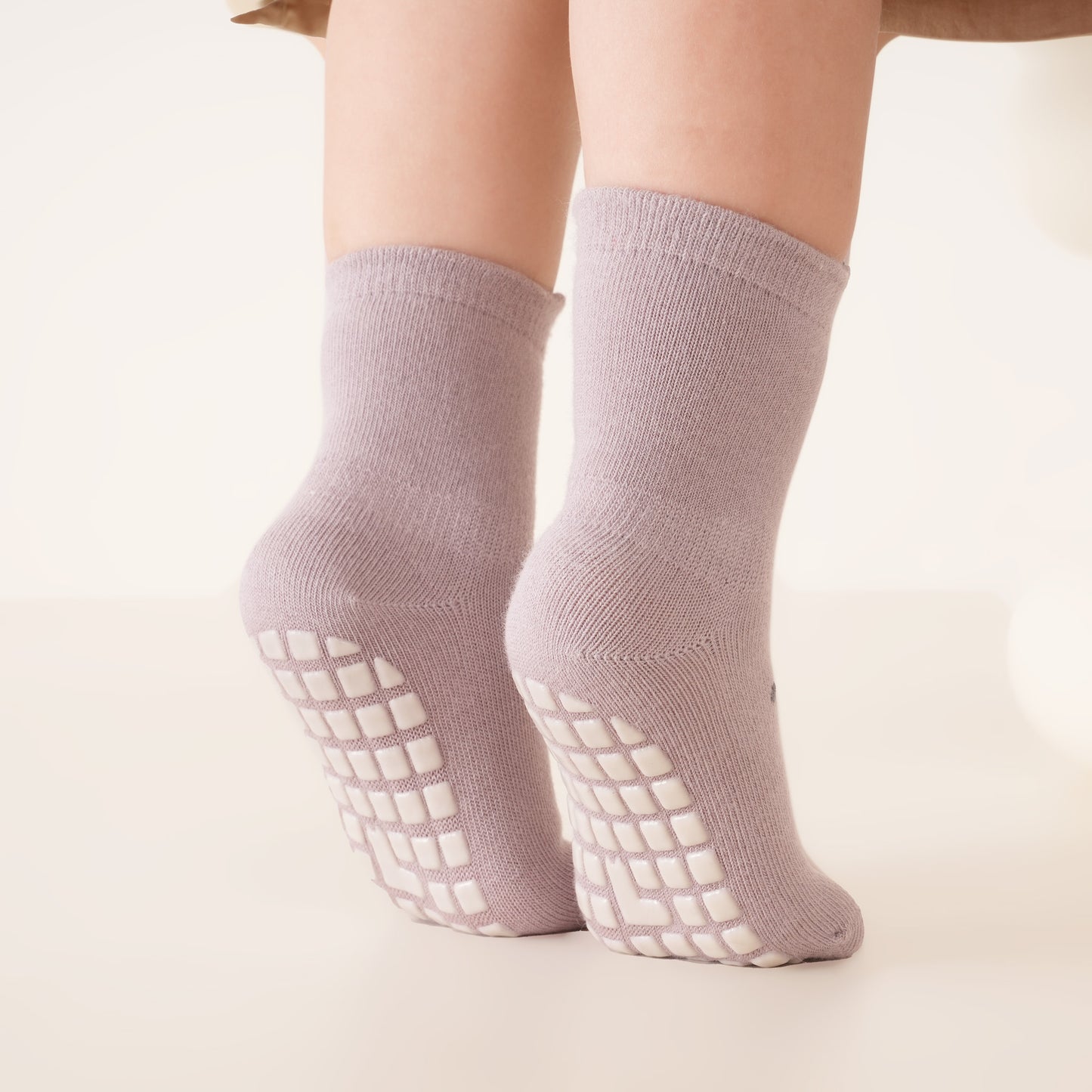 New- Into The Wild II - 4 Pairs of Stay-On Baby & Toddler Non-Slip Socks