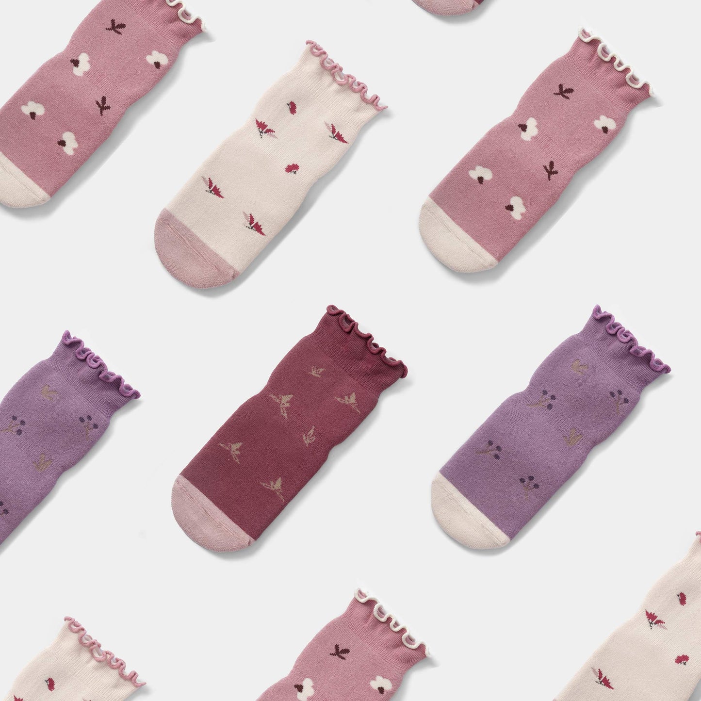 Little Wonder Things- Extra Cálidos- 4 pares de calcetines antideslizantes para bebés y niños pequeños