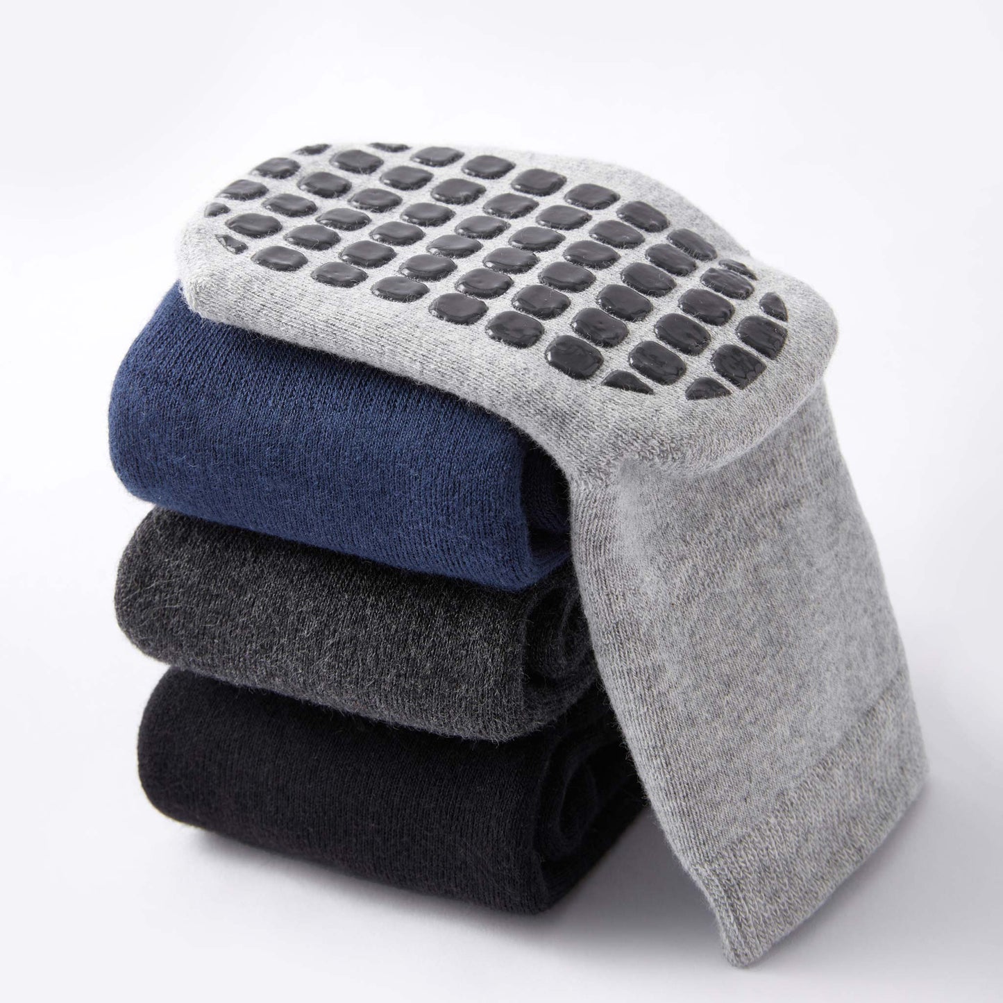 Everyday Explorer - Super Warm - 4 paires de chaussettes antidérapantes Stay-On pour bébé et tout-petit