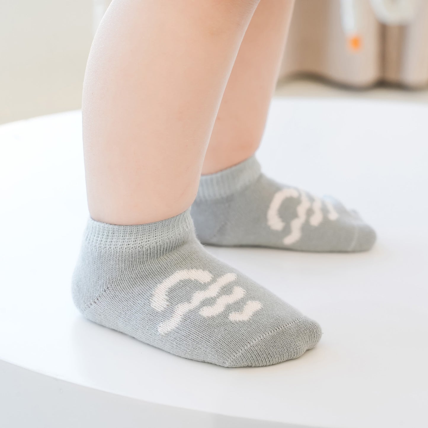 I Love U - 5 pairs of Stay-On Baby & Toddler Non-Slip Socks
