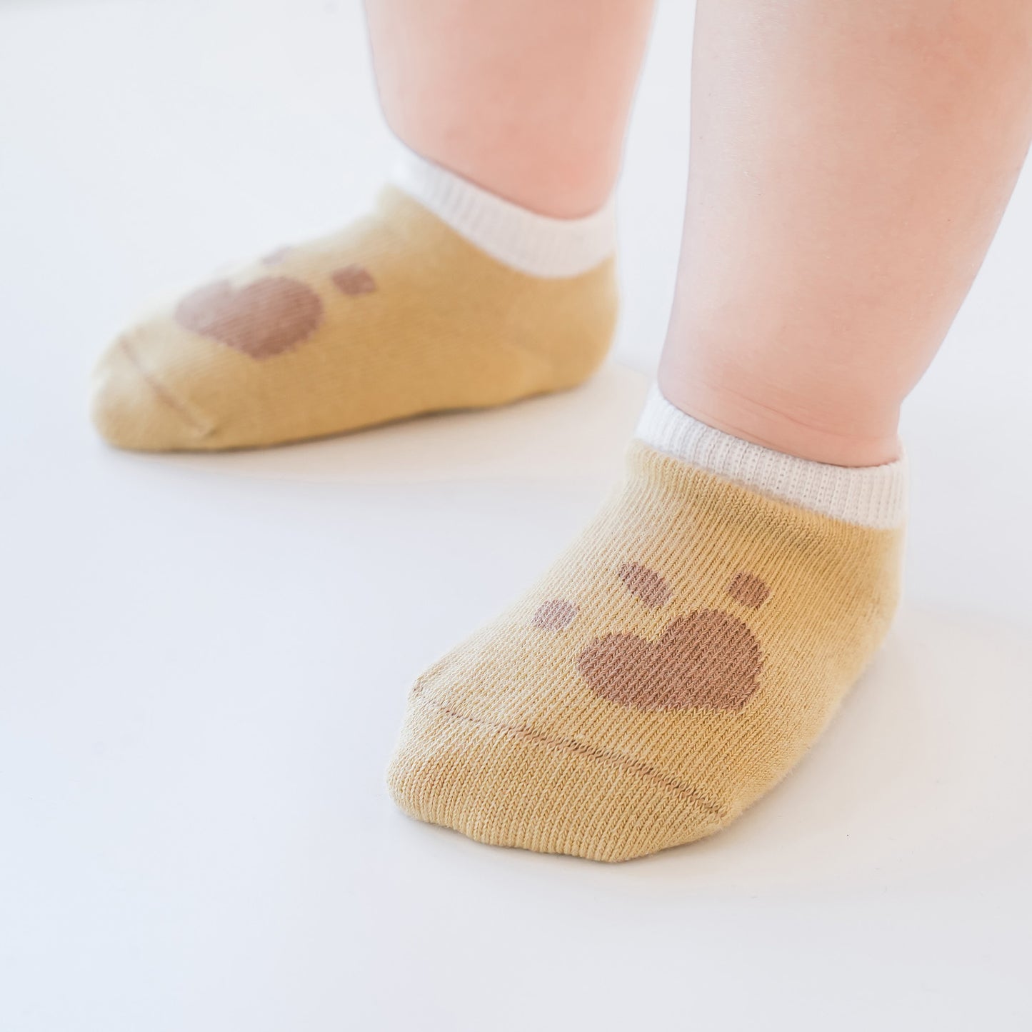 I Love U - 5 pairs of Stay-On Baby & Toddler Non-Slip Socks