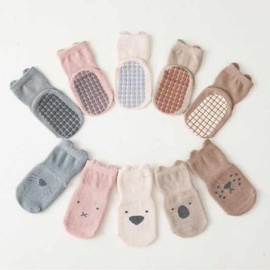 Why are non-slip socks good for infants?