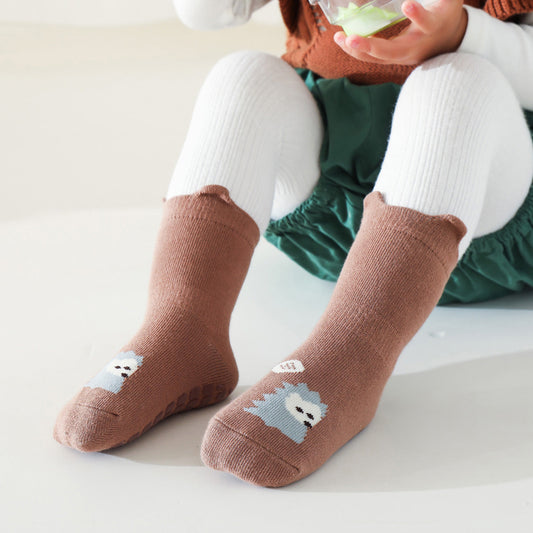 Non-slip socks for infants vs older kids?