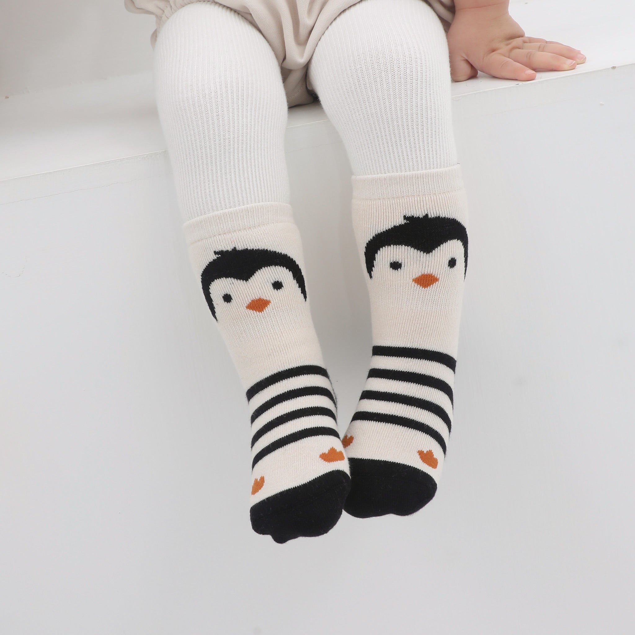 Arctic Animals V2.0, Organic Toddler Socks, Organic Cotton, Seamless Socks, Grip  Socks, With Grips, Kids Socks, Birthday Gift 