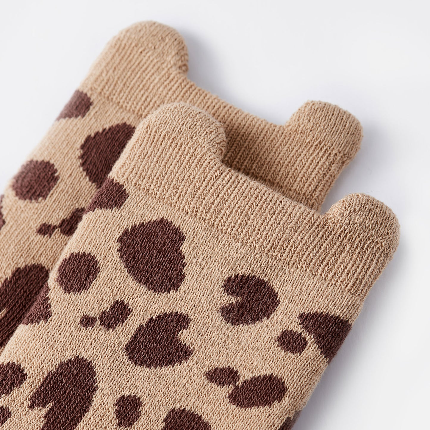 Who am I- Extra Warm- 4 Pairs of Stay-On Baby & Toddler Non-Slip Socks