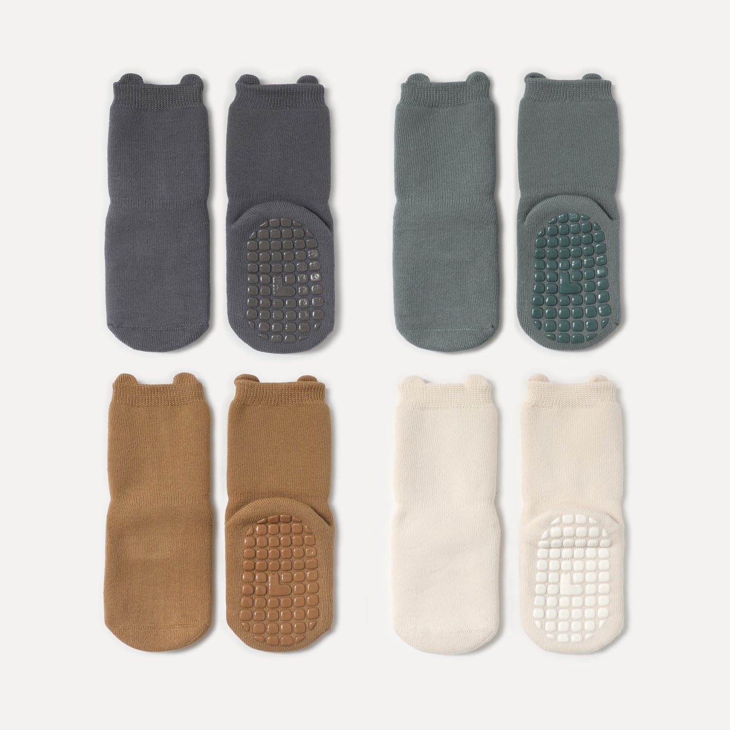 baby boy grip socks with plain design