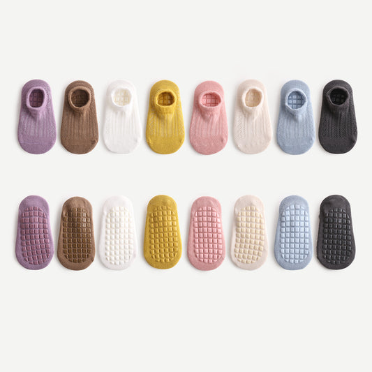 New- Summer Ice Pop - Short - 5 Pairs of Baby & Toddler Non-Slip Socks