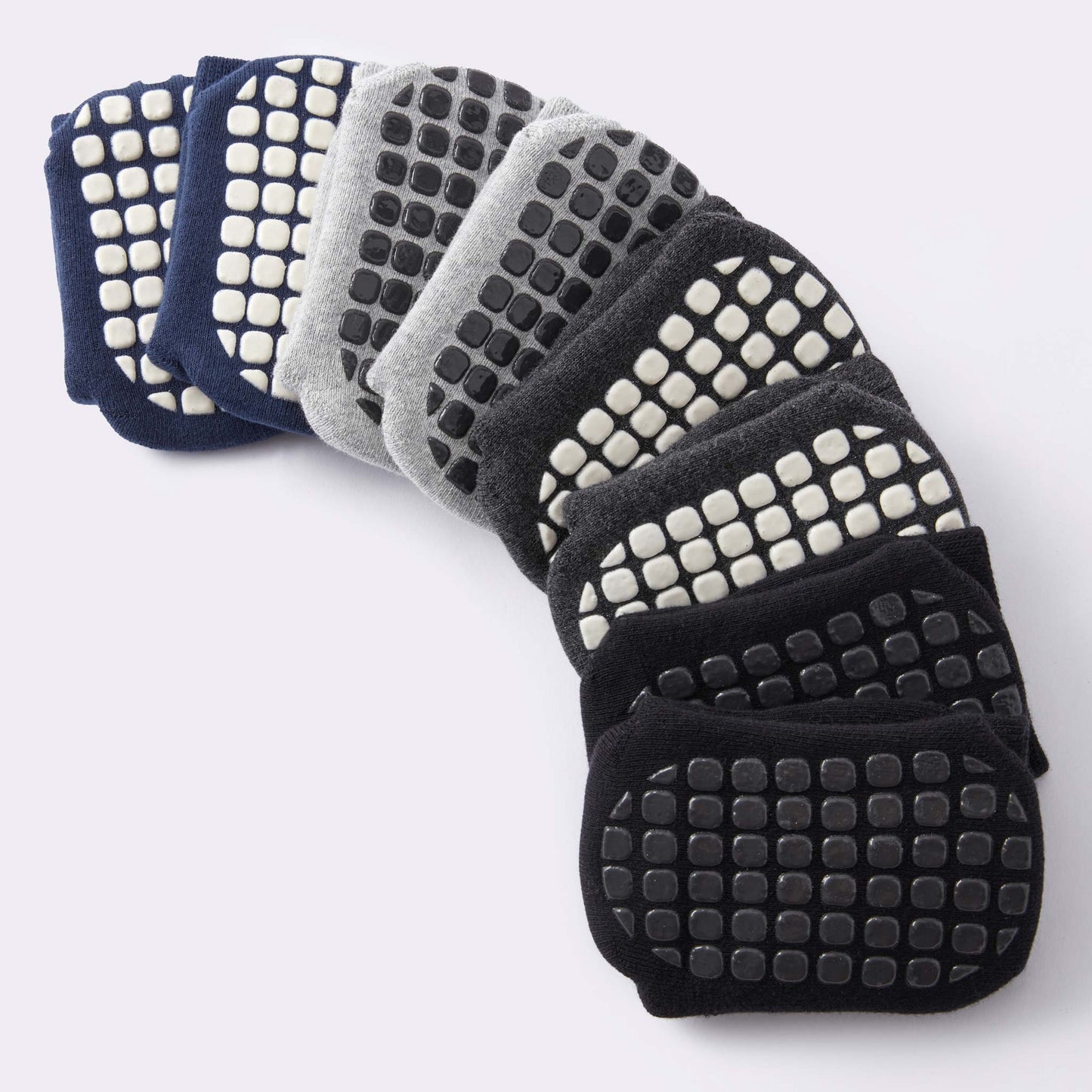Everyday Explorer - Super Warm - 4 paires de chaussettes antidérapantes Stay-On pour bébé et tout-petit