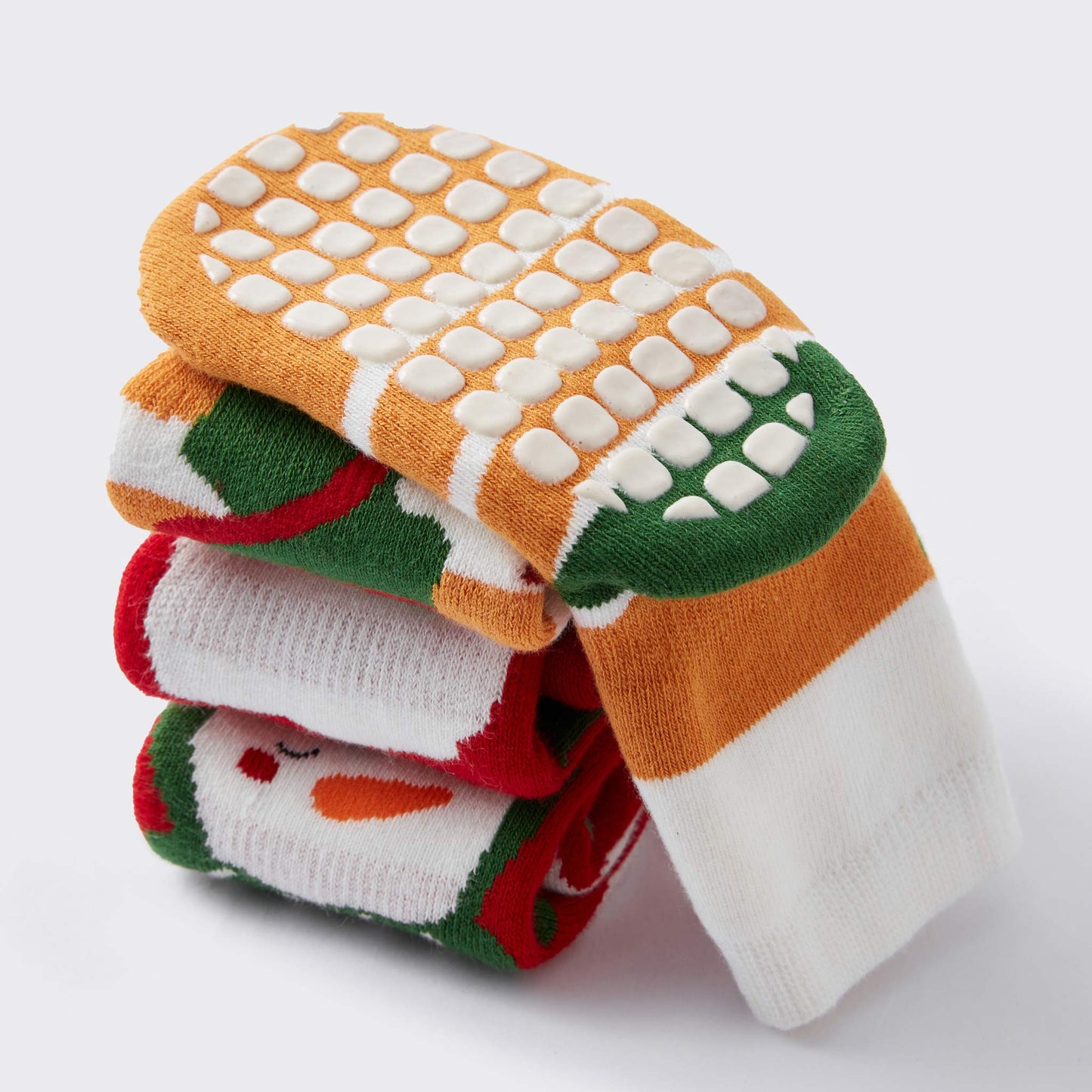 Calcetines de agarre de Navidad, calientes adicionales, 4 pares, edición limitada