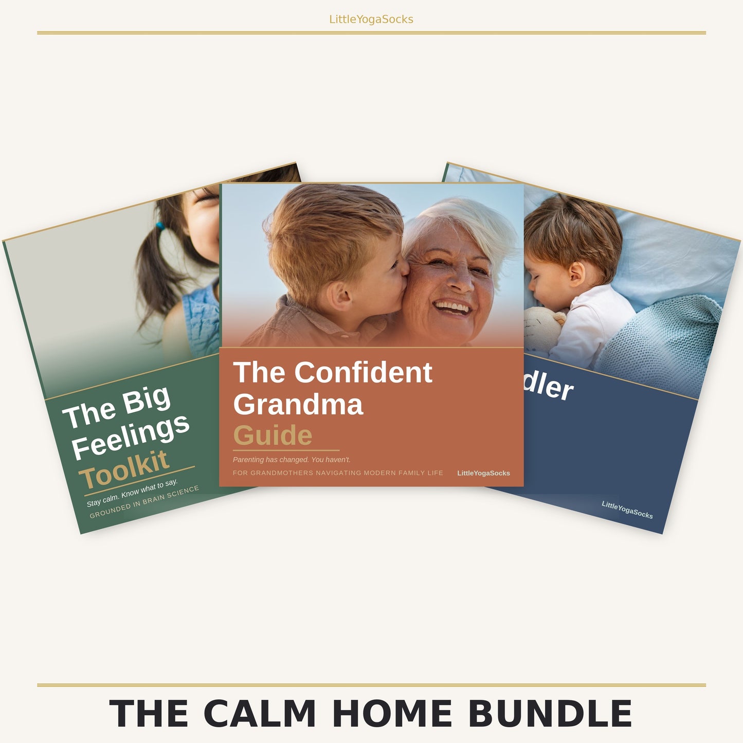 The Calm Home Bundle- 3 Practical Guides for Safer, Steadier Family Life (52-Page Instant Download)
