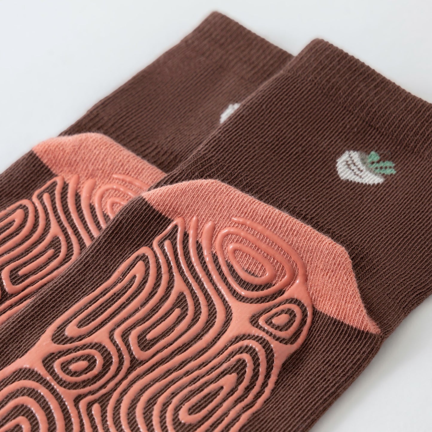 New- Rabbit & Mole- 4 Pairs of Stay-On Baby & Toddler Non-Slip Socks