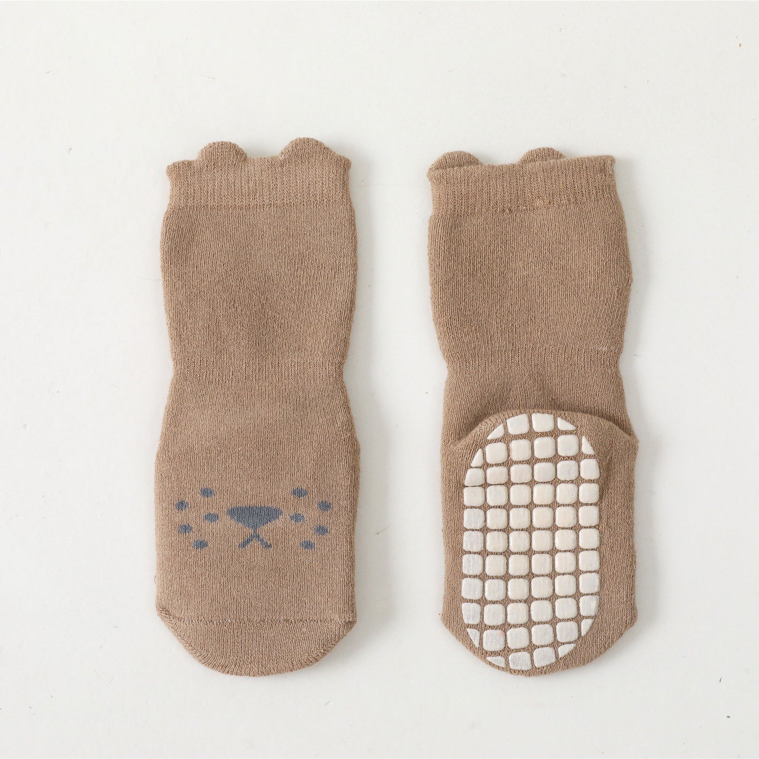 3 Pairs Children'S Floor Socks, Non-Slip Yoga Socks With Point