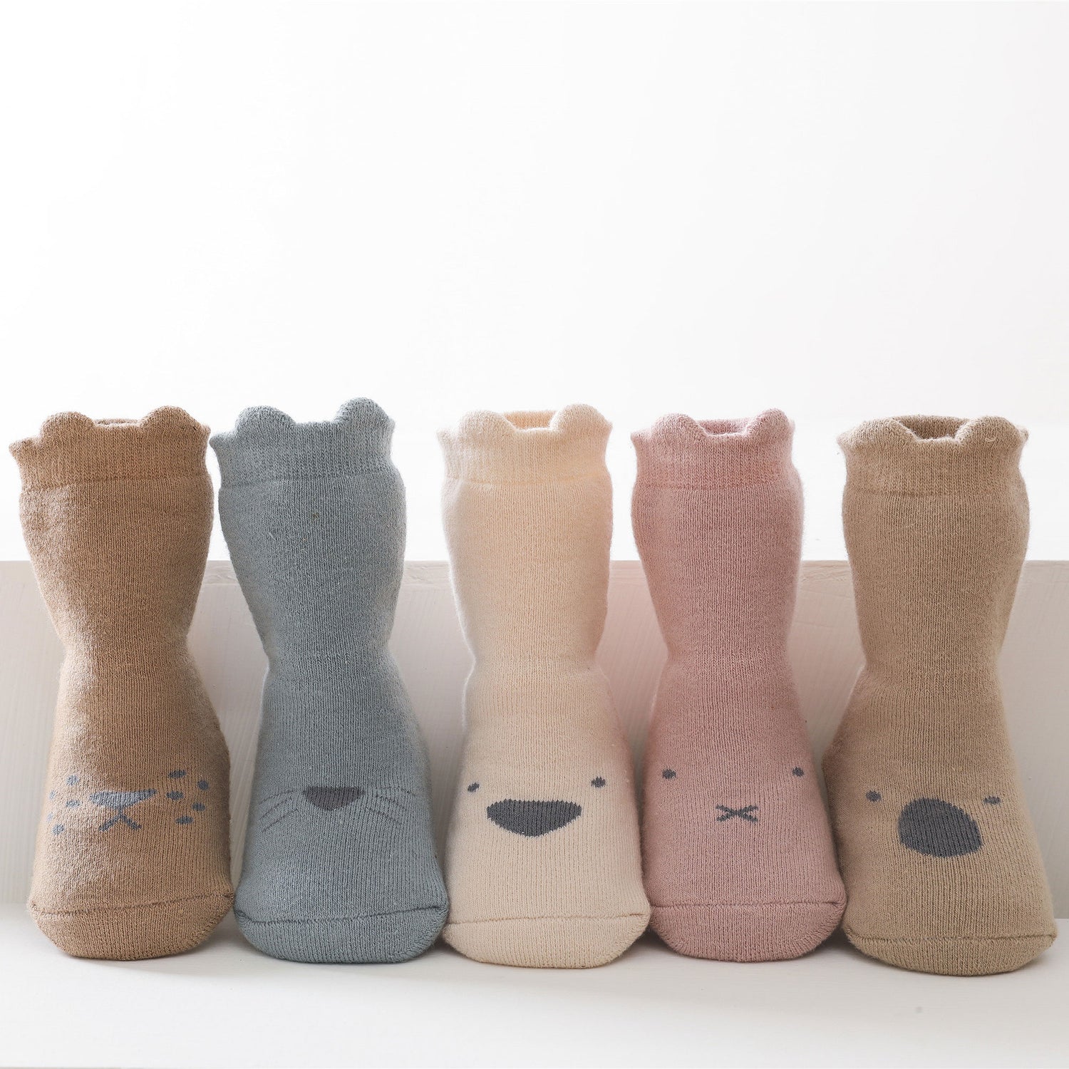 Into The Wild: 4-Pack of Stay-On Toddler Grip Socks – LittleYogaSocks