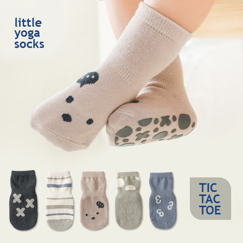 Hide & Seek: Fun Toddler Non-Slip Socks