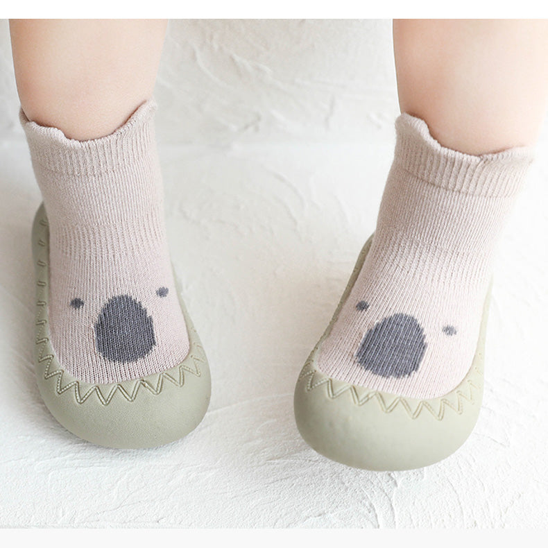 Into The Wild: Shoe-Socks with Non-Slip Grip for Toddlers