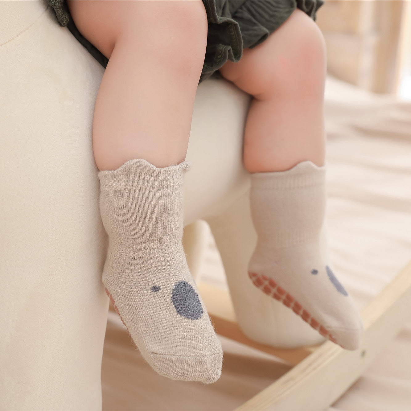 Into The Wild II: Extra Warm Toddler Socks with Grips